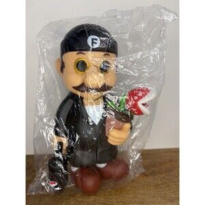 Super Mario As Leon Mario Action Figure New In Sealed Package 8.5” Pvc